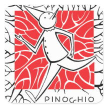 Collier carré de pinocchio