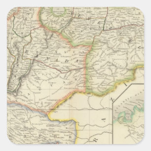 Sticker Carré Colombie