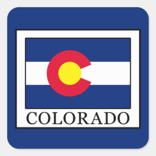 Sticker Carré Colorado