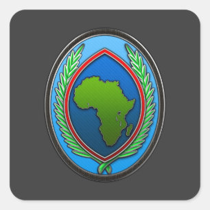 Sticker Carré Commandement de l'Afrique des États-Unis