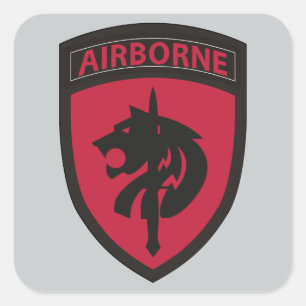Sticker Carré Commandement des opérations spéciales Afrique
