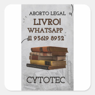 Sticker Carré como usar cytotec original 11-95619-8952