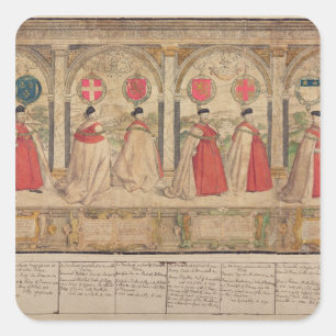 Sticker Carré Composite imaginaire