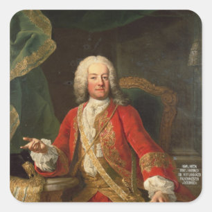 Sticker Carré Compte Karl Anton von Harrach