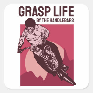 Sticker Carré Conception cool - Grasp Life
