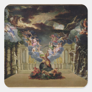 Sticker Carré Conception pour 'Atys' par Jean-Baptiste Lully