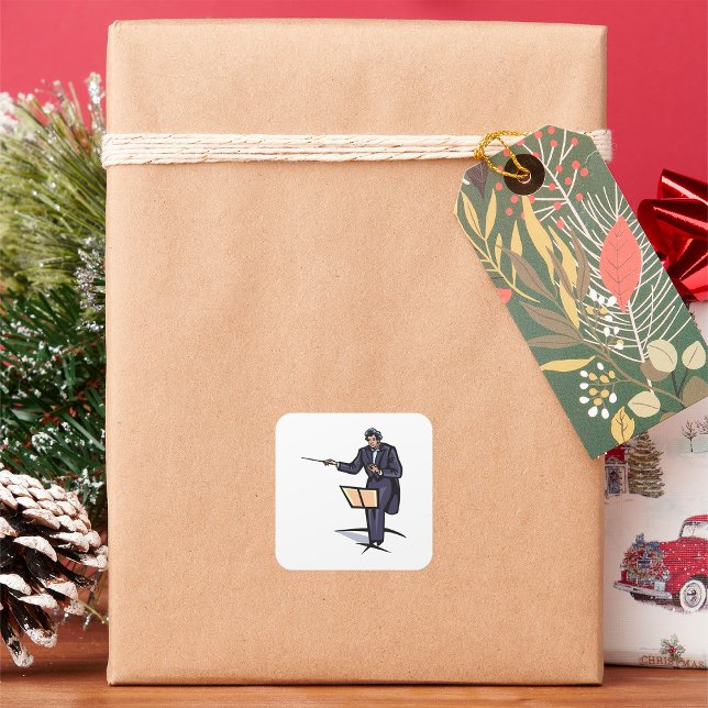 Sticker Carré Conducteur Orchestrator (Créateur téléchargé)