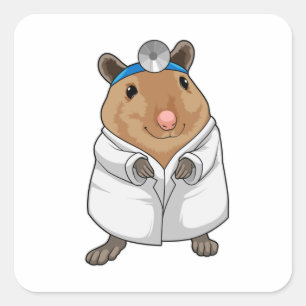 Sticker Carré Conseiller le Docteur