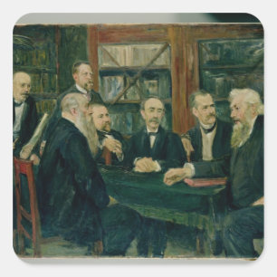 Sticker Carré Convention de Hambourg des professeurs, 1906