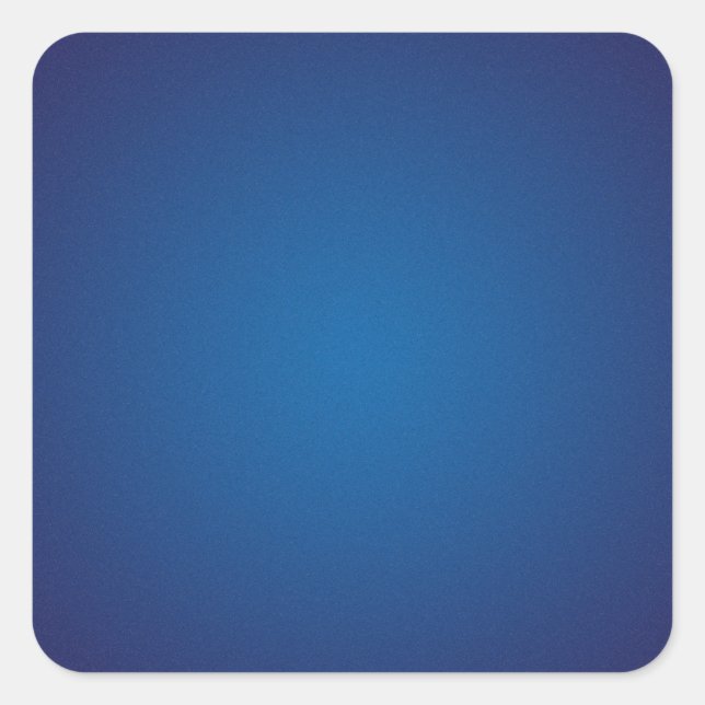 Sticker Carré Cool Grainy Deep Blue Vignette (Devant)