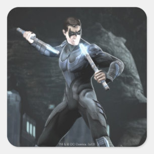 Sticker Carré Copie d'écran : Nightwing