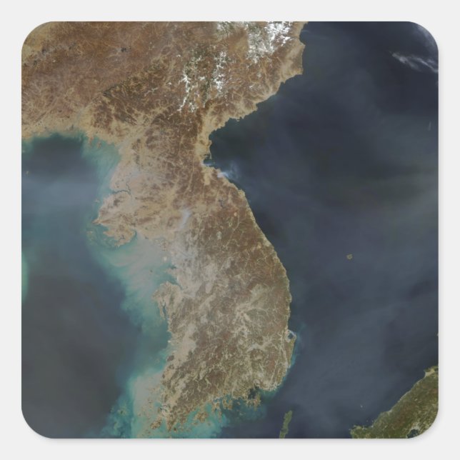 Sticker Carré Corée (Devant)