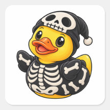 Costume de canard en caoutchouc squelette pour Hal