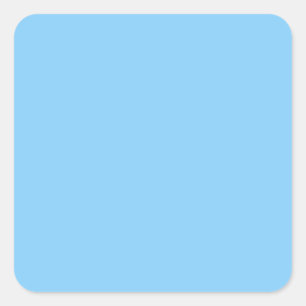 Sticker Carré couleur bleu clair