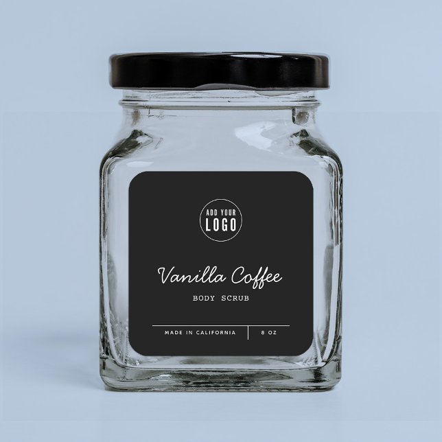 Sticker Carré Couleur personnalisée Ajouter des lignes de script (Créateur téléchargé)