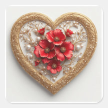 🌹 Couronne de cœur romantique pour les faveurs de