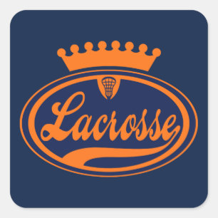 Sticker Carré Couronne de crosse