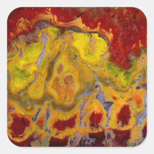 Sticker Carré Crayola Jasper rouge