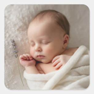 Sticker Carré Créez votre propre bébé personnalisé