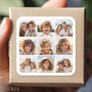 Sticker Carré Créez votre propre collection Instagram 9 Photo