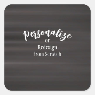 Sticker Carré Créez votre propre conception personnalisée