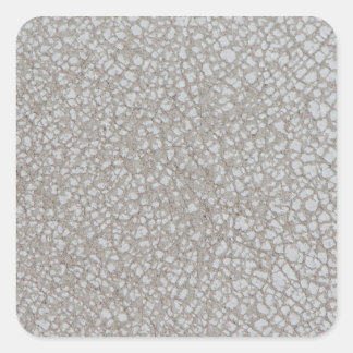 Sticker Carré cuir blanc