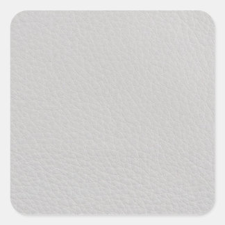 Sticker Carré cuir blanc