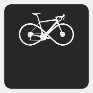 Sticker Carré Cycliste cycliste cycliste cycliste cycliste à vél