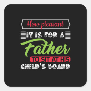 Sticker Carré Daddy Don C'Est Pour Un Père
