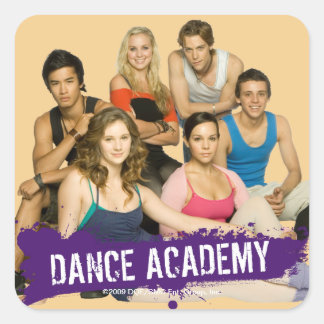 Sticker Carré Dance Academy Cast