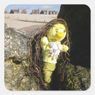 Sticker Carré Danni the Mermaid