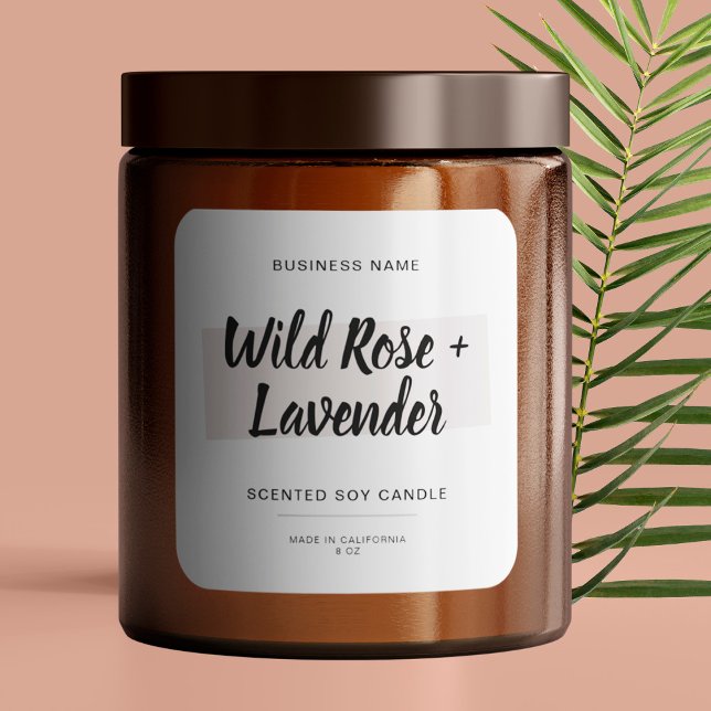 Sticker Carré de conditionnement de bougies de scr (Créateur téléchargé)