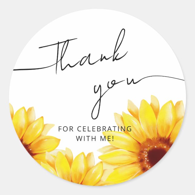 Sticker Carré de douche de mariée moderne (Devant)