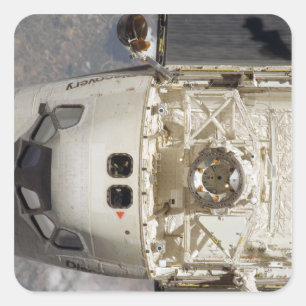 Sticker Carré Découverte de la navette spatiale 12