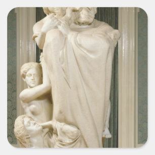 Sticker Carré Dédication à Brahms, 1909