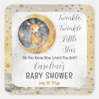Deer Twinkle Twinkle Little Star Baby shower