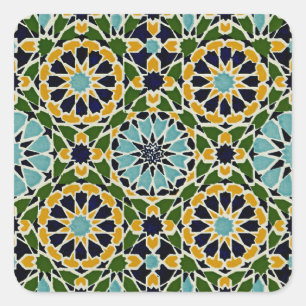 Sticker Carré Design arabe #10 à Emporio Moffa