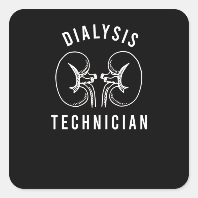 Sticker Carré Dialysis (Devant)