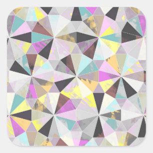Sticker Carré Diamant