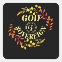 Dieu est souverain - La Bible Verse Citation