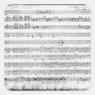 Sticker Carré Dimanche Vespers, 1779