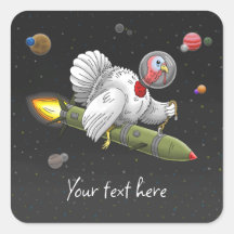 Dinde de Noël Fusée dans l'espace