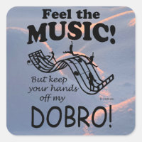 Dobro Sentez L'Autocollant Carré De Musique