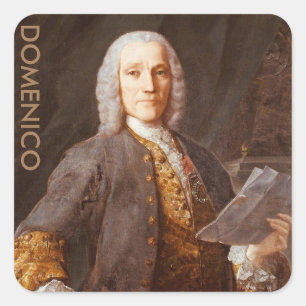 Sticker Carré Domenico Scarlatti