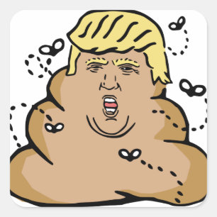 Sticker Carré donald trump