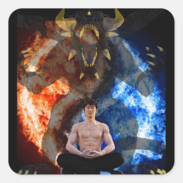 Sticker Carré Douceur