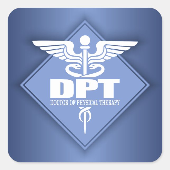 Sticker Carré DPT (diamant) (Devant)