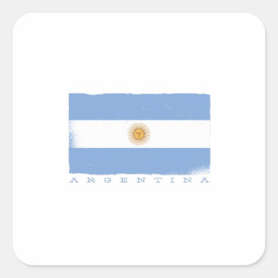 Sticker Carré Drapeau de l'ARGENTINE