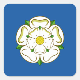 Sticker Carré Drapeau de Yorkshire