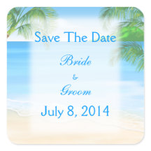Dreamy Beach Wedding Enregistrer La Date